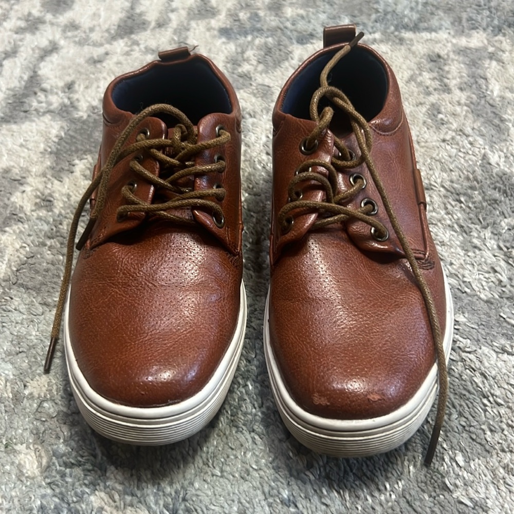 Brown Ashford Hayes little boy shoes